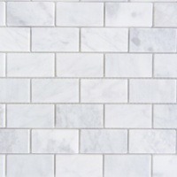 Carrara-Marble-POLISHED-1×2-Mosaics-200×200